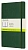 Блокнот Moleskine CLASSIC SOFT QP618K15 Large 130х210мм 192стр. нелинованный мягкая обложка зеленый