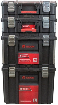Ящик для инструментов Edon TH-2225 4отд. черный (39767) - купить недорого с доставкой в интернет-магазине