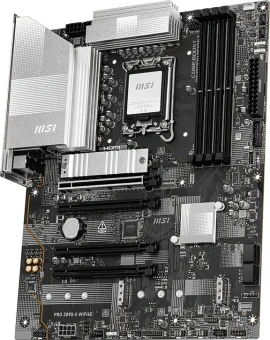 Материнская плата MSI PRO Z890-S WIFI6E Soc-1851 Intel Z890 4xDDR5 ATX AC`97 8ch(7.1) 2.5Gg RAID+HDMI+DP - купить недорого с доставкой в интернет-магазине