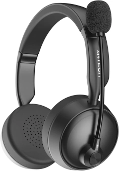 Наушники с микрофоном A4Tech BH230 черный мониторные BT оголовье (BH230 BLACK) - купить недорого с доставкой в интернет-магазине