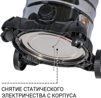 Строительный пылесос Bort BSS-1230-Duo 1200Вт (уборка: сухая/влажная/выдув/сбор воды) синий - купить недорого с доставкой в интернет-магазине