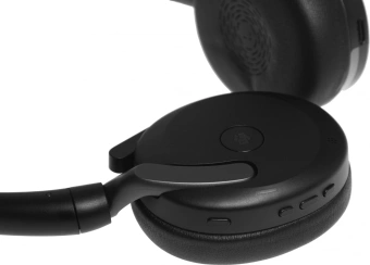 Наушники с микрофоном Jabra Evolve2 65 Flex черный накладные BT оголовье (26699-999-999) - купить недорого с доставкой в интернет-магазине