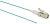 Пигтейл Panduit NetKey NKFPX1BN1NNM001 1x50/125 OM3 LC 1м LSZH аквамарин