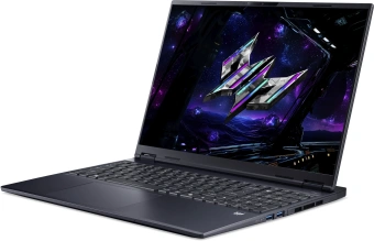 Ноутбук Acer Predator Helios Neo 16S AI PHN16S-71-72PG Core Ultra 7 255HX 32Gb SSD1Tb NVIDIA GeForce RTX 5070 8Gb 16" OLED WQXGA (2560x1600) без ОС black WiFi BT Cam (NH.QZFCD.001) - купить недорого с доставкой в интернет-магазине
