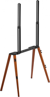 Подставка для телевизора Cactus CS-ST3644BKWN черный/орех 43"-65" макс.40кг напольный - купить недорого с доставкой в интернет-магазине