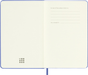 Блокнот Moleskine CLASSIC MM710B42 Pocket 90x140мм 192стр. линейка твердая обложка голубая гортензия - купить недорого с доставкой в интернет-магазине