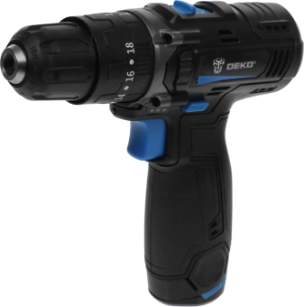 Дрель-шуруповерт Deko GCD12DU аккум. патрон:быстрозажимной (кейс в комплекте) (063-4038) - купить недорого с доставкой в интернет-магазине