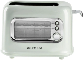 Тостер Galaxy Line GL 2914 900Вт мятный - купить недорого с доставкой в интернет-магазине
