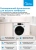 Стиральная машина Midea MFC3814BSW47/W класс: A загр.фронтальная макс.:8кг белый инвертор - купить недорого с доставкой в интернет-магазине