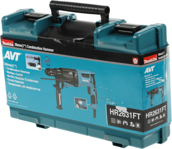 Перфоратор Makita HR2631FT патрон:SDS-plus уд.:2.4Дж 800Вт (кейс в комплекте) - купить недорого с доставкой в интернет-магазине