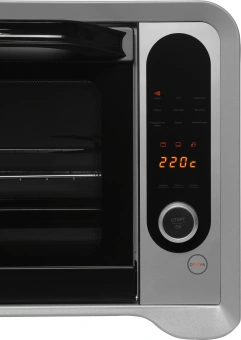 Мини-печь Hyundai MIO-HY104 35л. 1600Вт черный/серебристый - купить недорого с доставкой в интернет-магазине