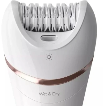 Эпилятор Philips BRE720/01 скор.:2 насад.:6 от аккум. белый - купить недорого с доставкой в интернет-магазине