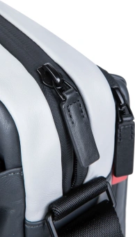 Сумка-мессенджер Piquadro Urban CA6802UB00/GRN с отделением для ноутбука 14" серая/черная натур.кожа - купить недорого с доставкой в интернет-магазине