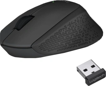 Мышь Logitech M280 черный оптическая 1000dpi беспров. USB 2but (910-004298) - купить недорого с доставкой в интернет-магазине