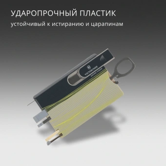 Швейцарская карта Victorinox Swiss Card Classic New York Style (0.7100.E223) серый коробка подарочная - купить недорого с доставкой в интернет-магазине