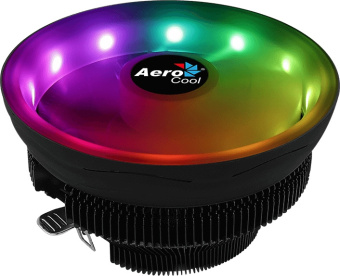 Устройство охлаждения(кулер) Aerocool Core Plus ARGB Soc-AM5/AM4/1151/1200/1700 черный/белый 4-pin 15-25dB Al 110W 305gr Ret (CORE PLUS ARGB PWM 4P) - купить недорого с доставкой в интернет-магазине