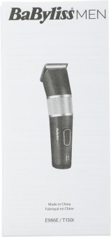 Машинка для стрижки Babyliss E986E черный (насадок в компл:8шт) - купить недорого с доставкой в интернет-магазине