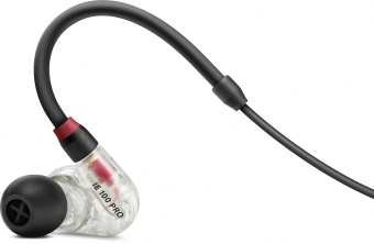 Наушники вкладыши Sennheiser IE 100 Pro 1.3м прозрачный/черный проводные в ушной раковине (508941) - купить недорого с доставкой в интернет-магазине