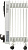 Радиатор масляный Ballu Classic BOH/CL-07WRN 1500Вт белый/черный