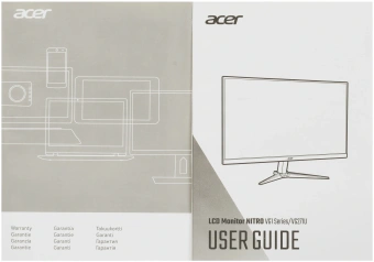 Монитор Acer 27" VG271UM3BMIIPX черный IPS LED 1ms 16:9 HDMI M/M матовая 250cd 178гр/178гр 2560x1440 180Hz FreeSync Premium DP 2K 4.9кг - купить недорого с доставкой в интернет-магазине