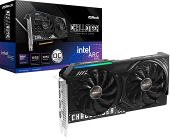 Видеокарта Asrock PCI-E 4.0 B580 CL 12GO INTEL ARC B580 12Gb 192bit GDDR6 2740/19000 HDMIx1 DPx3 HDCP Ret - купить недорого с доставкой в интернет-магазине