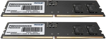 Память DDR5 2x8GB 5600MHz Patriot PSD516G5600K Signature Line RTL PC5-44800 CL46 DIMM UDIMM 288-pin 1.1В Ret - купить недорого с доставкой в интернет-магазине