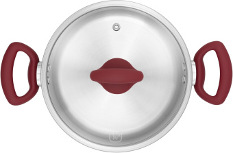 Кастрюля Rondell Heidi RDS-1113 2.8л. d=20см (с крышкой) стальной - купить недорого с доставкой в интернет-магазине