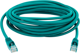 Патч-корд Buro UTP 4 пары cat.5E CCA molded 5м зеленый RJ-45 (m)-RJ-45 (m) - купить недорого с доставкой в интернет-магазине