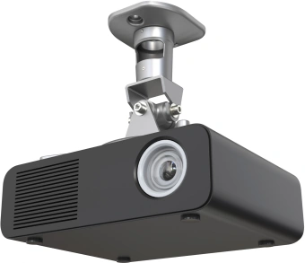Кронштейн для проектора Cactus CS-VM-PR01-AL серебристый макс.10кг потолочный поворот и наклон - купить недорого с доставкой в интернет-магазине