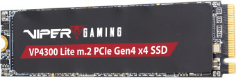 Накопитель SSD Patriot PCIe 4.0 x4 4TB VP4300L4TBM28H Viper VP4300 Lite M.2 2280 - купить недорого с доставкой в интернет-магазине