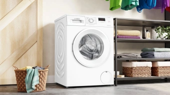 Стиральная машина Bosch Serie 2 WGE03200SN пан.швед. класс: A загр.фронтальная макс.:8кг белый - купить недорого с доставкой в интернет-магазине