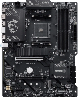 Материнская плата MSI B550 GAMING Soc-AM4 AMD B550 4xDDR4 ATX AC`97 8ch(7.1) GbLAN RAID+HDMI+DP - купить недорого с доставкой в интернет-магазине