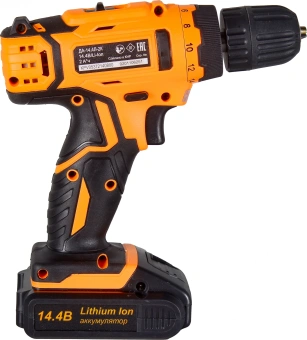 Дрель-шуруповерт Вихрь ДА-14,4Л-2К аккум. патрон:быстрозажимной (кейс в комплекте) (72/14/8) - купить недорого с доставкой в интернет-магазине
