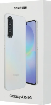 Смартфон Samsung SM-A366E Galaxy A36 5G 128Gb 8Gb серый моноблок 3G 4G 2Sim 6.7" 1080x2340 Android 15 50Mpix 802.11 a/b/g/n/ac/ax NFC GPS GSM900/1800 GSM1900 Protect - купить недорого с доставкой в интернет-магазине