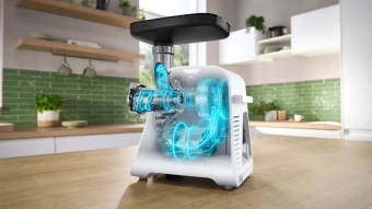 Мясорубка Bosch MFWS607W 2100Вт белый - купить недорого с доставкой в интернет-магазине
