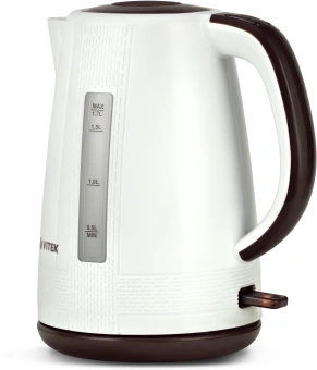 Чайник электрический Vitek VT-7055 1.7л. 2150Вт белый корпус: пластик - купить недорого с доставкой в интернет-магазине