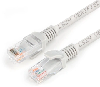 Патч-корд Premier PP31-1M-LSZH 1Гбит/с UTP 4 пары cat.5E CCA molded 1м серый RJ-45 (m)-RJ-45 (m) - купить недорого с доставкой в интернет-магазине