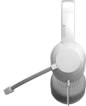 Наушники с микрофоном A4Tech Fstyler FH150U белый/серый 2м накладные USB оголовье (FH150U WHITE) - купить недорого с доставкой в интернет-магазине