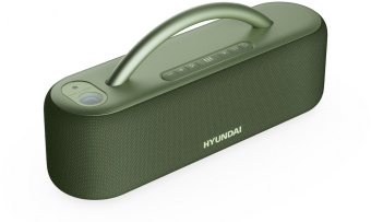 Колонка порт. Hyundai H-PS1028 черный 60W 2.0 BT 10м 4400mAh - купить недорого с доставкой в интернет-магазине