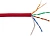 Кабель информационный Lanmaster LAN-5EUTP-HFLT-RD кат.5E UTP 4 пары 24AWG LSZH внутренний 305м красный