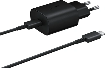 Сетевое зар./устр. Samsung EP-TA800 3A+2.77A+2.25A (PD) USB Type-C универсальное черный (EP-TA800XBEGWW) - купить недорого с доставкой в интернет-магазине