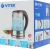 Чайник электрический Vitek VT-7009 1.7л. 2200Вт прозрачный корпус: стекло - купить недорого с доставкой в интернет-магазине
