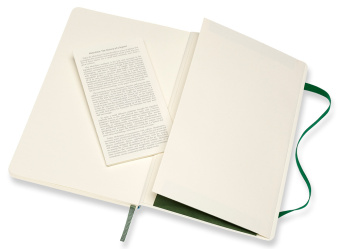 Блокнот Moleskine CLASSIC SOFT QP616K15 Large 130х210мм 192стр. линейка мягкая обложка зеленый - цена, купить или заказать с доставкой в интернет-магазине Блокнот Moleskine CLASSIC SOFT QP616K15 Large 130х210мм 192стр. линейка мягкая обложка зеленый - купить недорого с доставкой в интернет-магазине