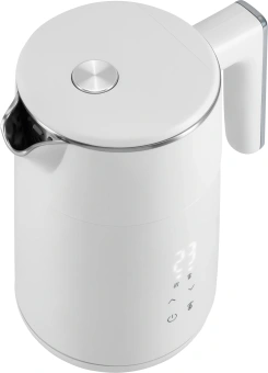 Чайник электрический Hyundai HYK-S9500 1.5л. 2200Вт белый корпус: металл/пластик - купить недорого с доставкой в интернет-магазине