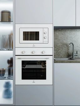 Микроволновая печь Lex BIMO 20.04 WH 20л. 700Вт белый (встраиваемая) - купить недорого с доставкой в интернет-магазине