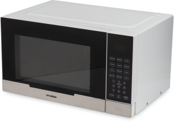 Микроволновая Печь Hyundai HYM-D2075 23л. 800Вт белый/черный - купить недорого с доставкой в интернет-магазине