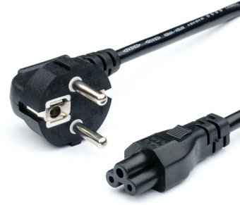 Кабель AT15270 CEE 7/7 IEC 320 C5 1.8м черный - купить недорого с доставкой в интернет-магазине