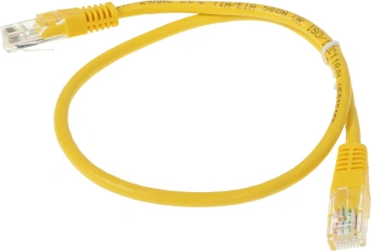 Патч-корд Premier ANP511_0.5M_Y UTP 4 пары cat.5E CCA molded 0.5м желтый outdoor RJ-45 (m)-RJ-45 (m) - купить недорого с доставкой в интернет-магазине