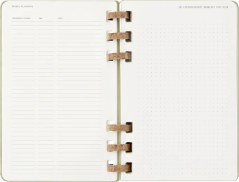 Еженедельник Moleskine SPIRAL Large 130х210мм обложка картон 200стр. спираль киви - купить недорого с доставкой в интернет-магазине