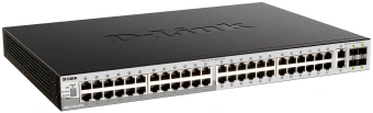 Коммутатор D-Link DGS-3130-54PS/B2A (L3) 48x1Гбит/с 2x10Гбит/с 4SFP+ 48PoE+ 370W управляемый - цена, купить или заказать с доставкой в интернет-магазине Коммутатор D-Link DGS-3130-54PS/B2A (L3) 48x1Гбит/с 2x10Гбит/с 4SFP+ 48PoE+ 370W управляемый - купить недорого с доставкой в интернет-магазине